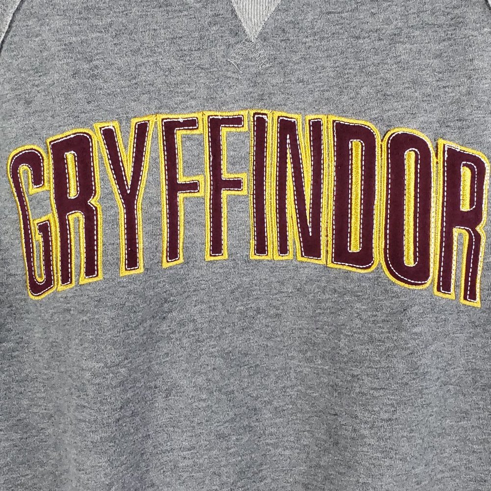 Gryffindor Wizarding World of Harry Potter Sweatshirt Women's XS Gray - Picture 3 of 10